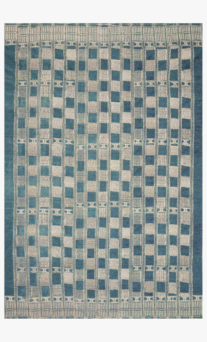 MIK-08 BLUE / IVORY | Loloi Rugs