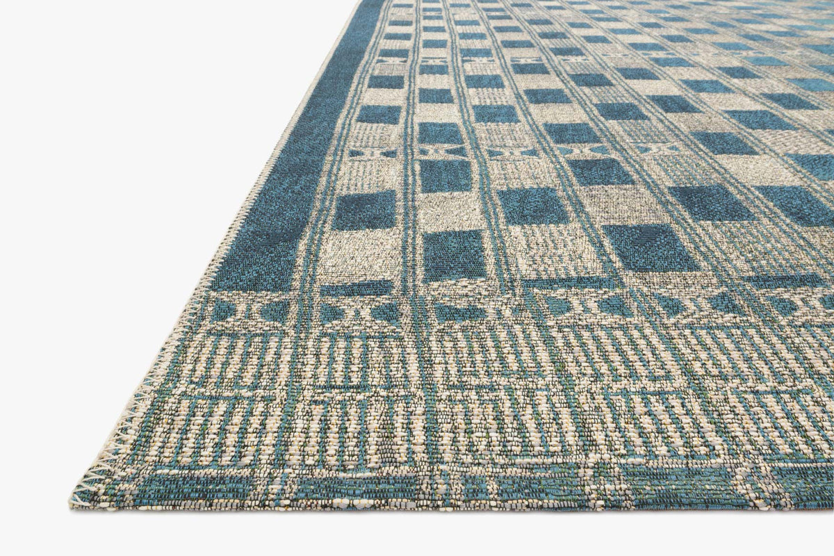 MIK-08 BLUE / IVORY | Loloi Rugs
