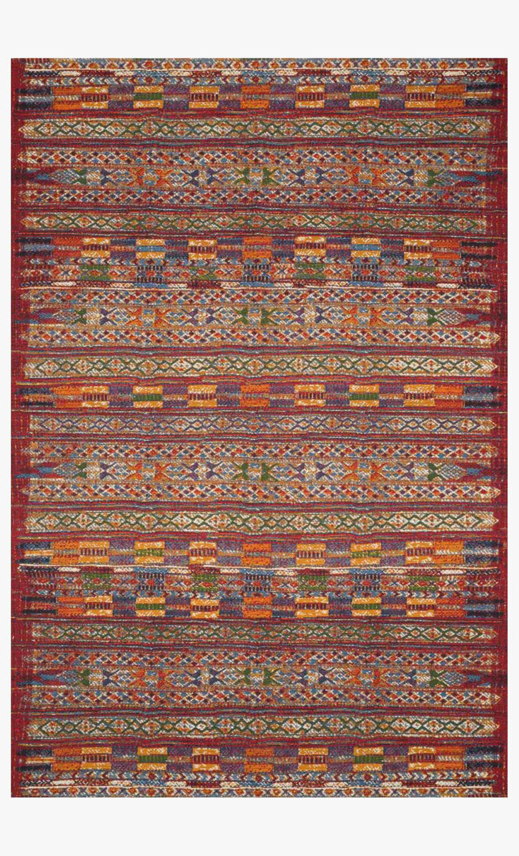 MIK-09 RED / MULTI | Loloi Rugs