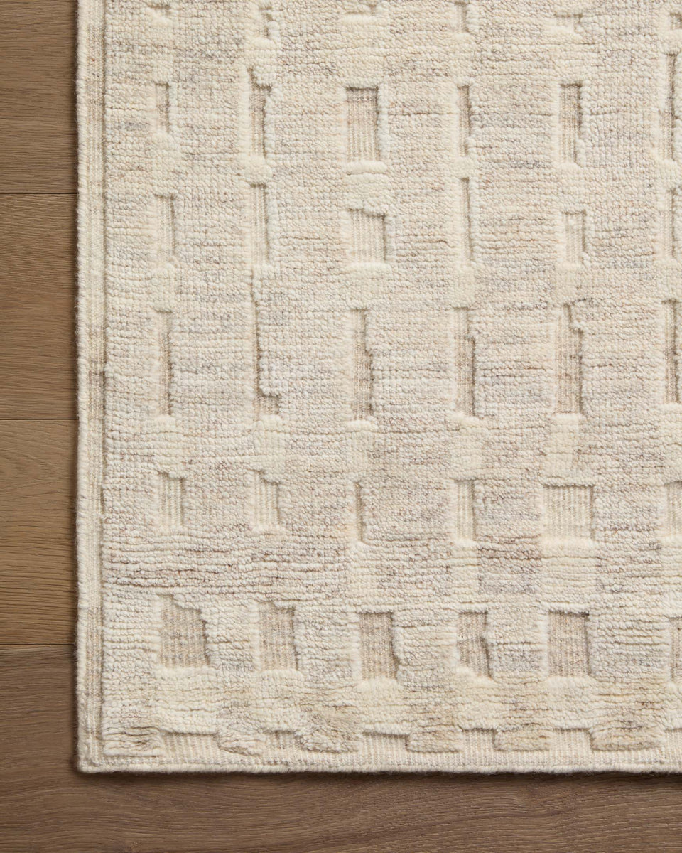 MOE-01 CC NATURAL / PEBBLE | Loloi Rugs