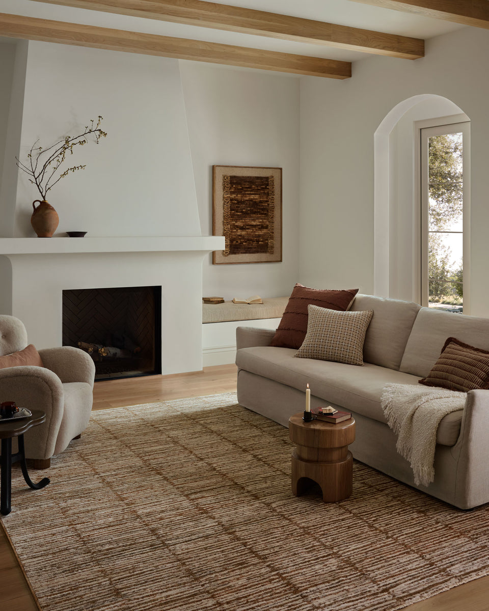 NEL-01 TERRACOTTA / IVORY | Loloi Rugs