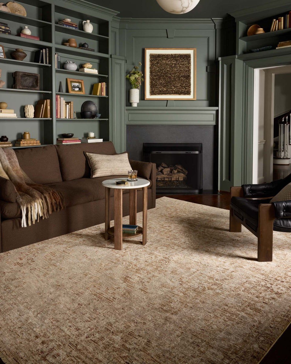 【新品】neru design kozara BRUNT LILY olive② NEW-02 WHEAT / NATURAL | Loloi Rugs