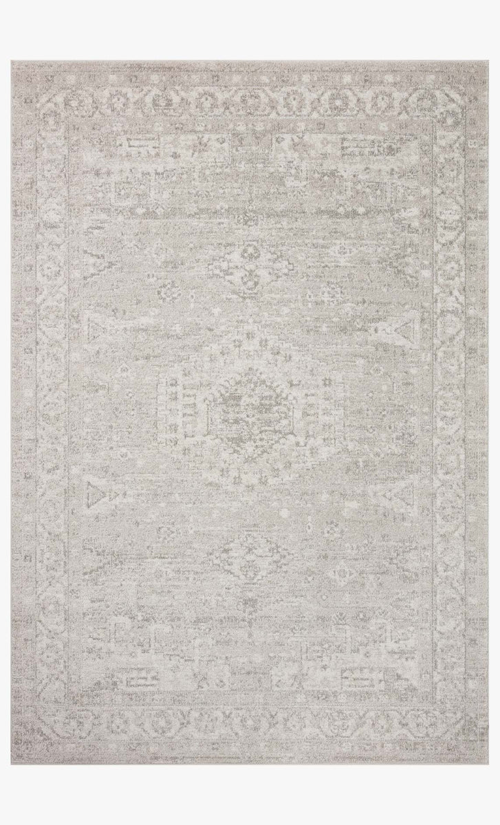 ODT-02 SILVER / IVORY | Loloi Rugs