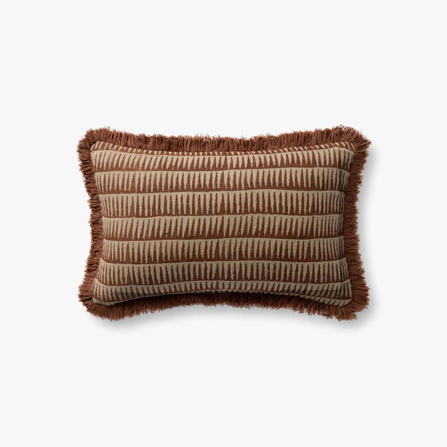 PLL0202 NATURAL / RUST | Loloi Rugs
