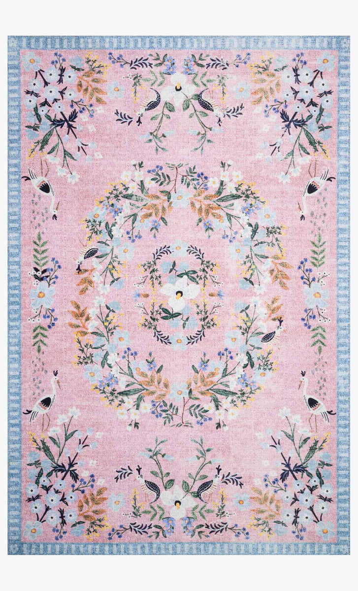 PAL-03 RP ROSE / SKY | Loloi Rugs