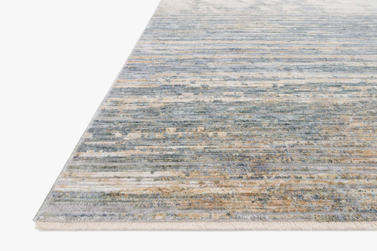 joy(プロフページ ティアブルー　ムーンライト PAN-06 IVORY / BLUE | Loloi Rugs