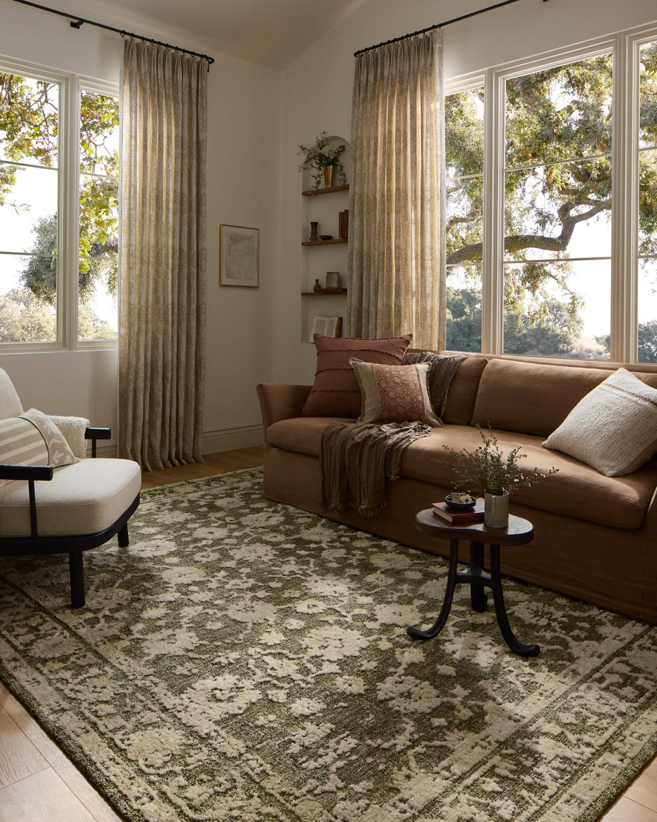 PCV-06 MOSS / NATURAL | Loloi Rugs