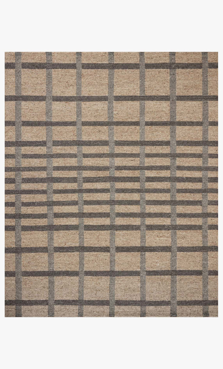 PRR-02 - JM BROWN / CHARCOAL | Loloi Rugs