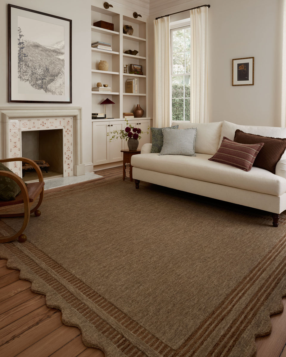 SCO-01 CJ MOCHA / CLAY | Loloi Rugs