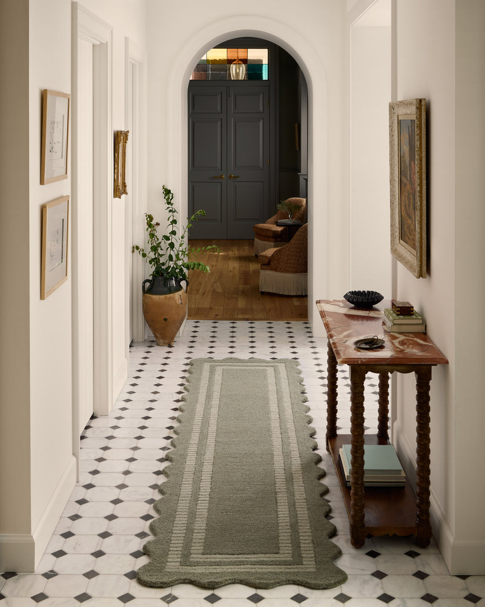 SCO-01 CJ OLIVE / PEBBLE | Loloi Rugs