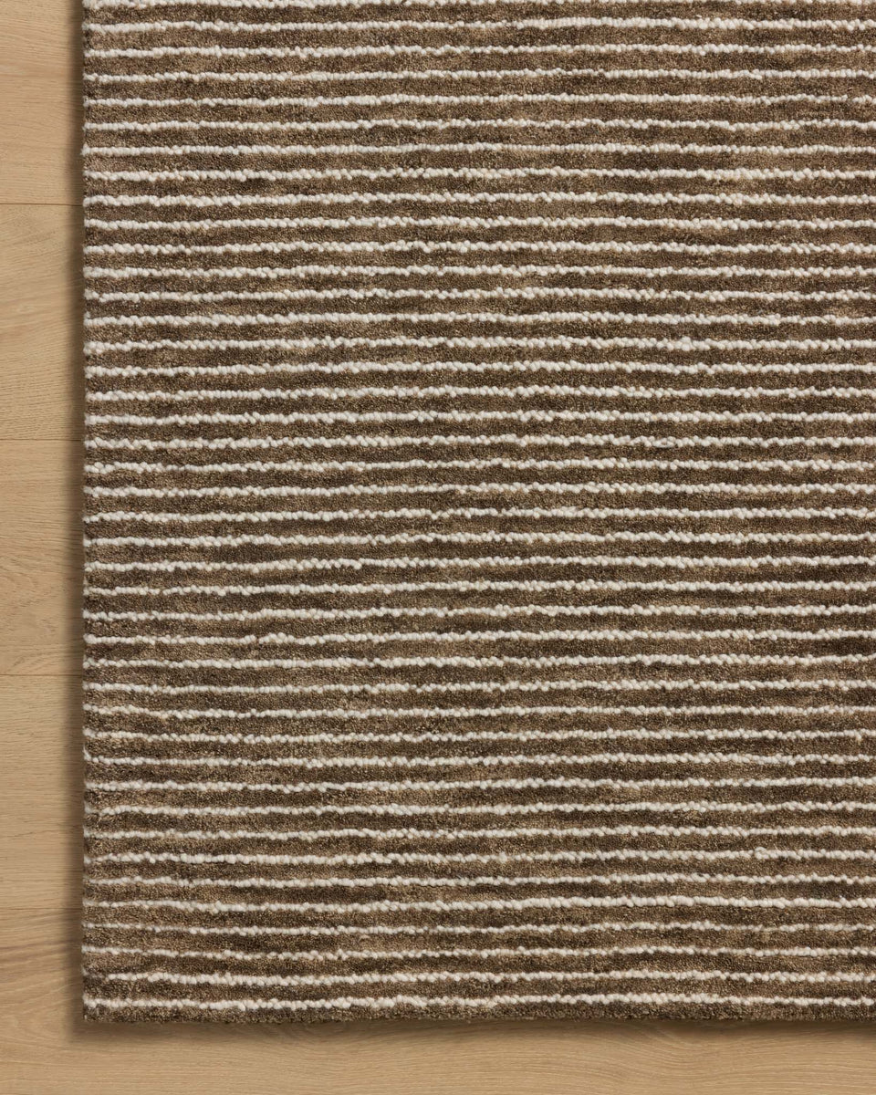 SUN-01 MOCHA / IVORY | Loloi Rugs