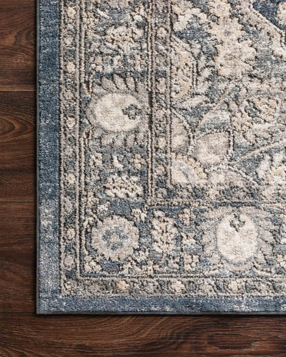TEA-01 DENIM / MIST | Loloi Rugs