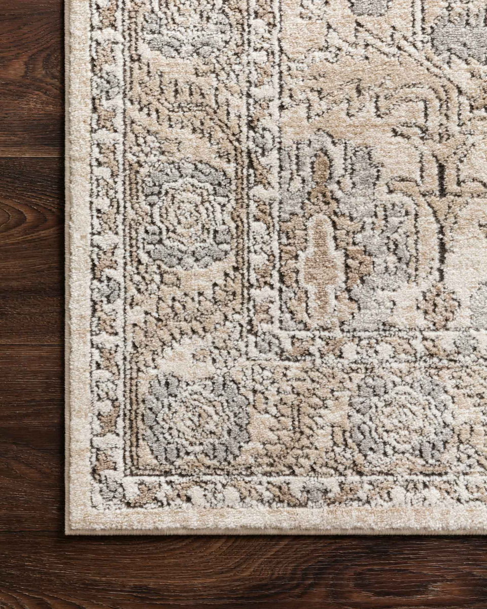 TEA-03 IVORY / SAND | Loloi Rugs