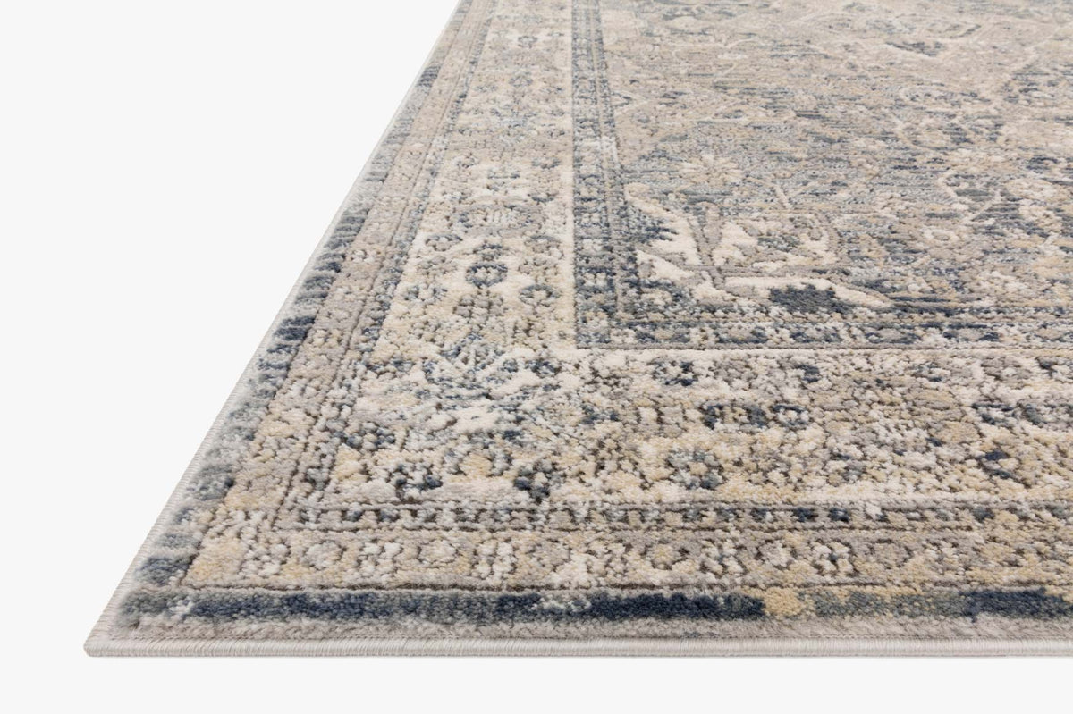 TEA-04 SKY / NATURAL | Loloi Rugs
