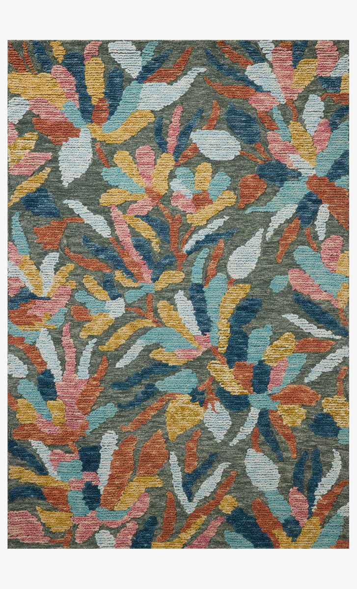 TIL-05 GREEN / MULTI | Loloi Rugs