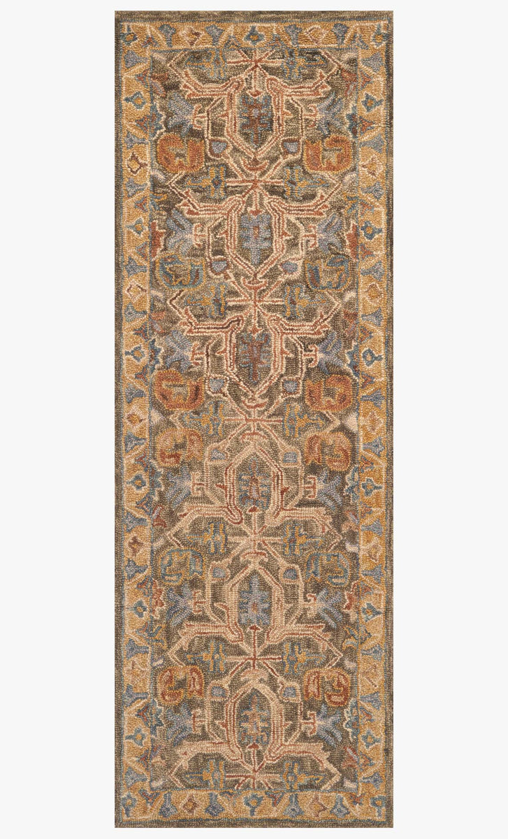 VK-01 WALNUT / MULTI | Loloi Rugs