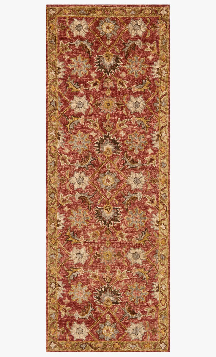 VK-09 TERRACOTTA / GOLD | Loloi Rugs