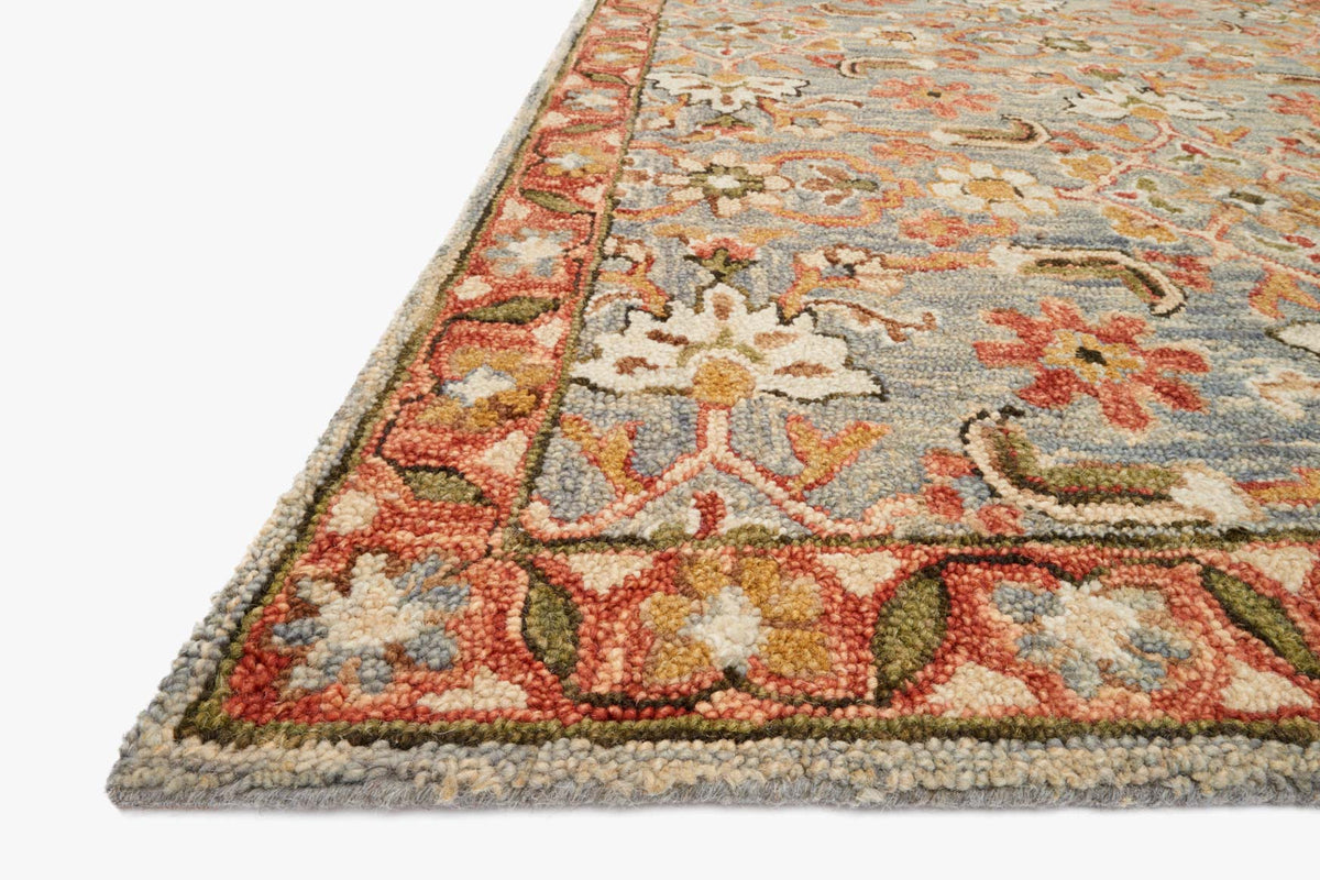 VK-10 SLATE / TERRACOTTA | Loloi Rugs