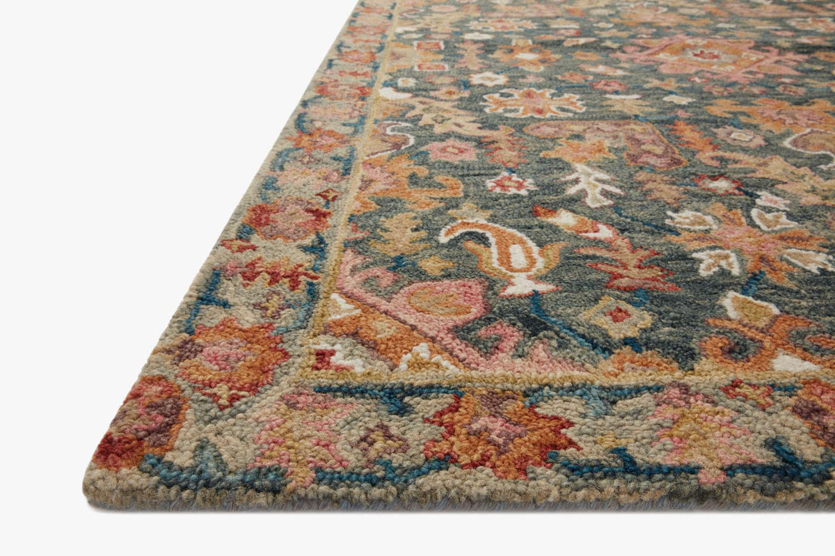 VK-22 NAVY / MULTI | Loloi Rugs