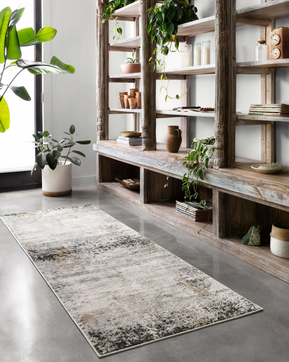 ALC-02 GRANITE / GOLD | Loloi Rugs