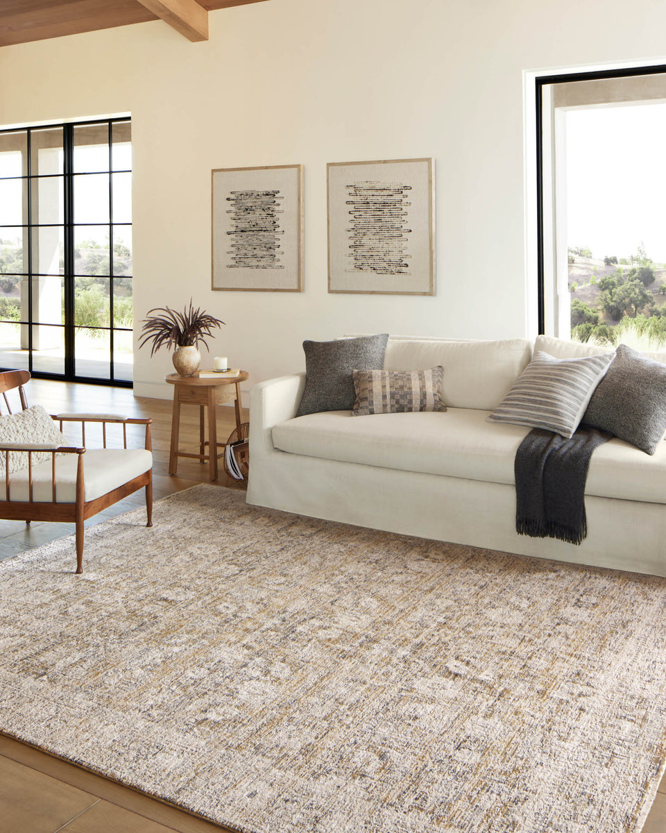 ALE-05 AL GOLD / BEIGE | Loloi Rugs
