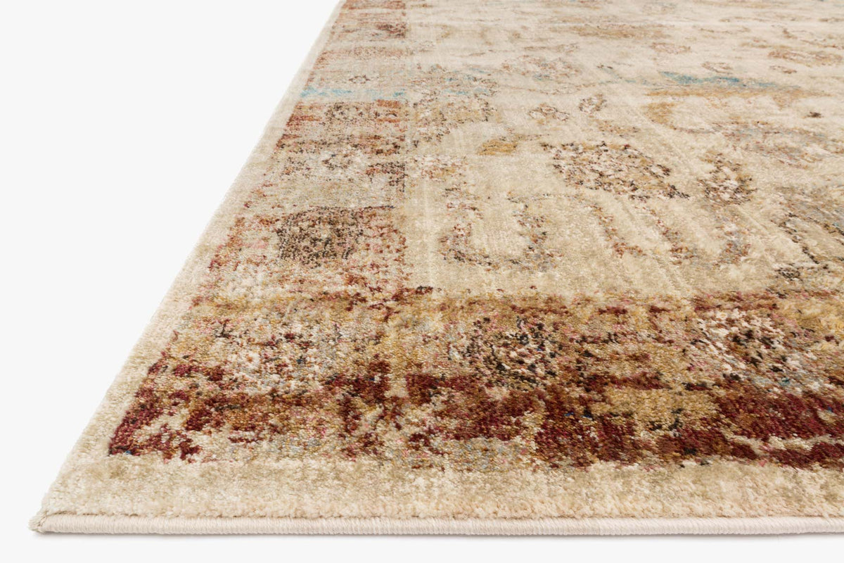 AF-04 ANT. IVORY / RUST | Loloi Rugs