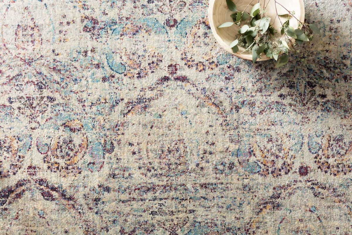 AF-05 SILVER / PLUM | Loloi Rugs