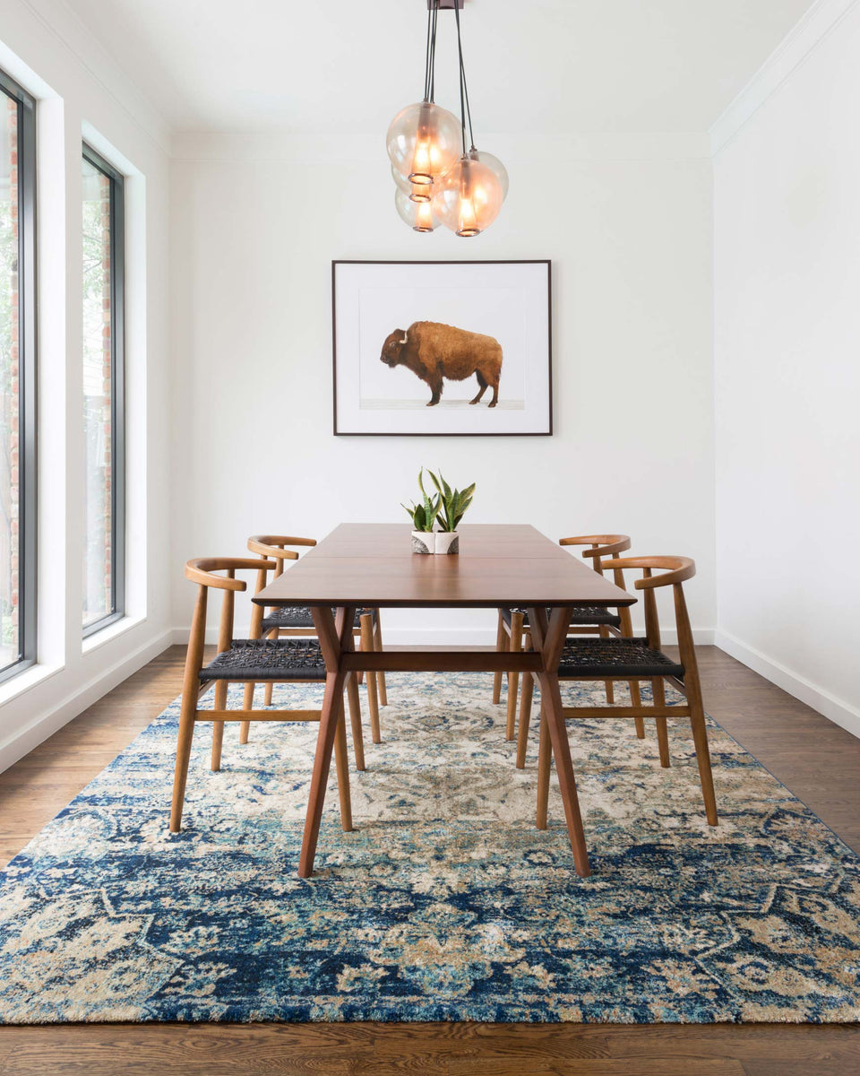 AF-06 BLUE / IVORY | Loloi Rugs