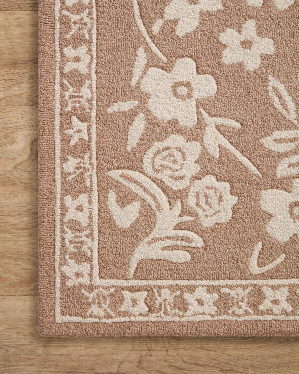 ROFF ORELLO LOCATILLI(ロフ　オレロ　ロカッチィリ) RIV-03 AR SAND / IVORY | Loloi Rugs