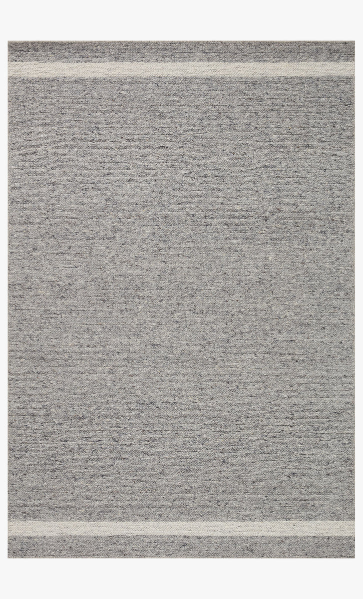 ASH-04 MH SLATE / IVORY | Loloi Rugs