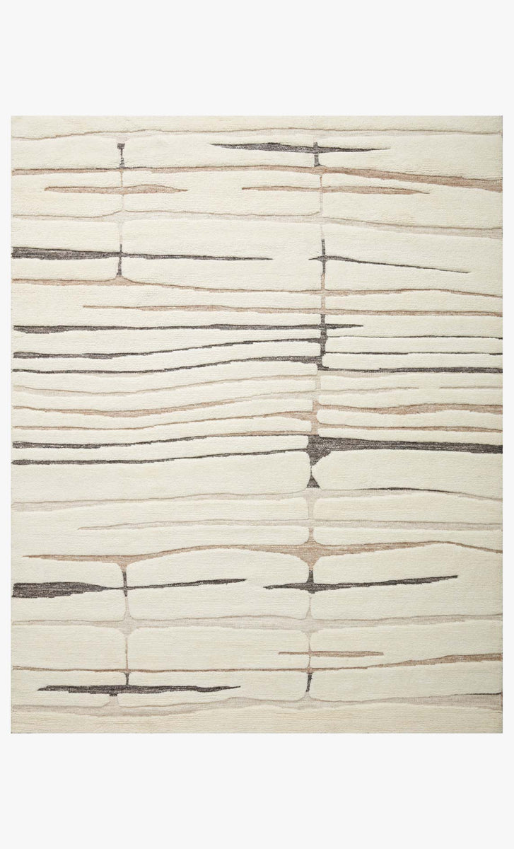 BEN-03 IVORY / BARK | Loloi Rugs
