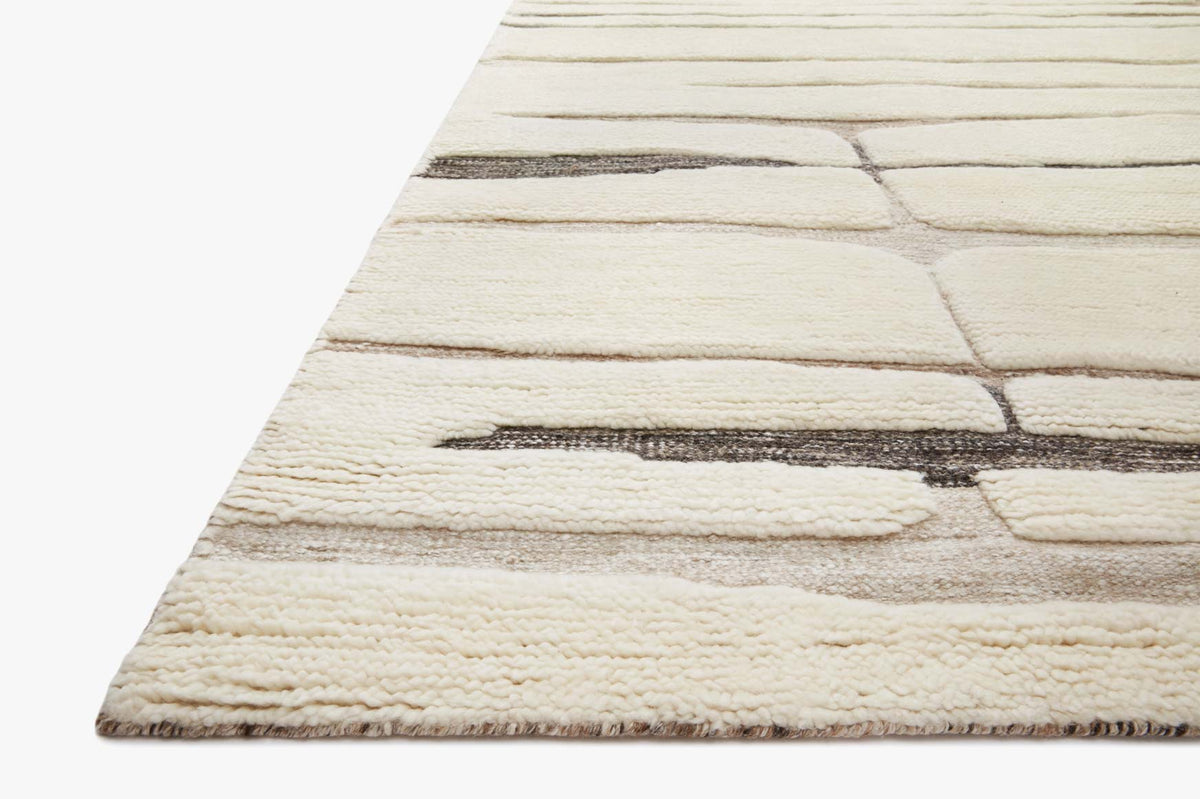 BEN-03 IVORY / BARK | Loloi Rugs