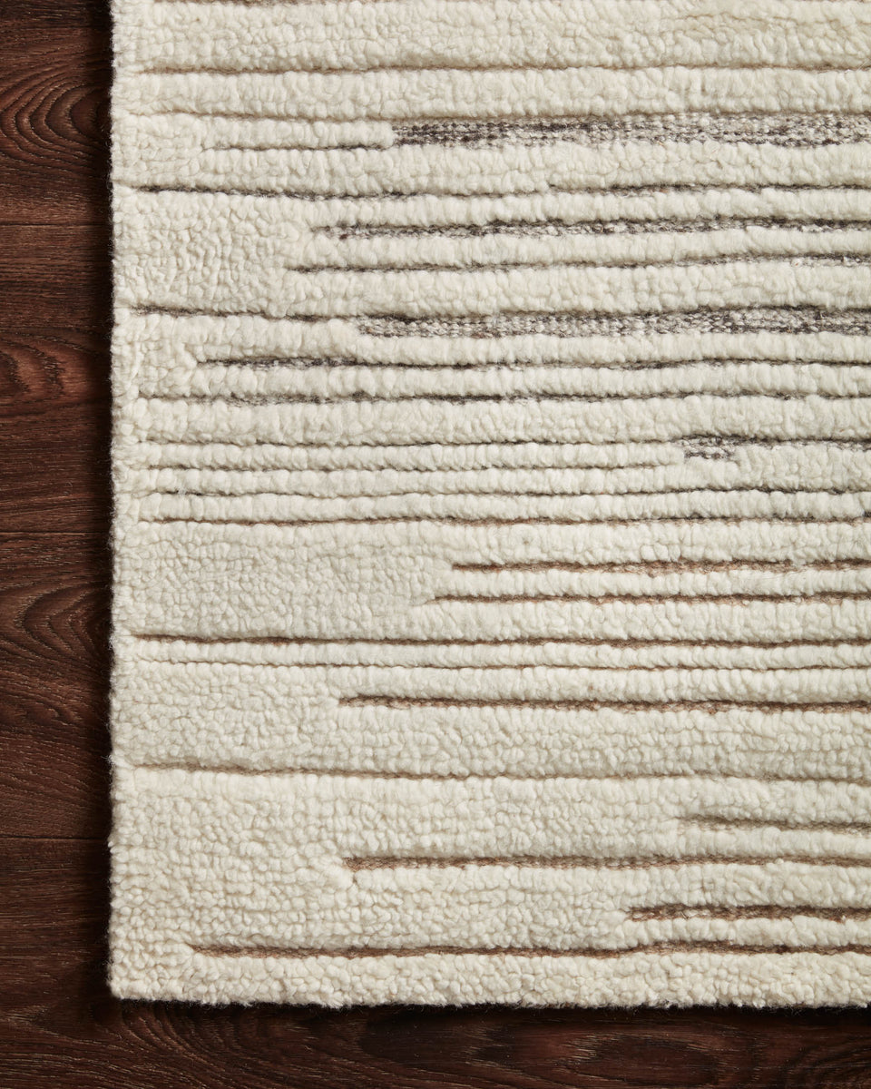 BEN-04 IVORY / PEBBLE | Loloi Rugs