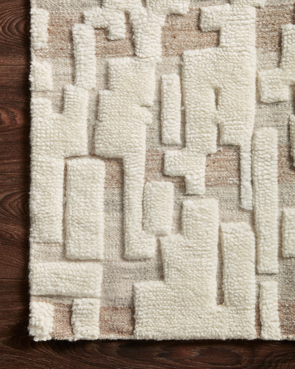 BEN-05 IVORY / TAUPE | Loloi Rugs