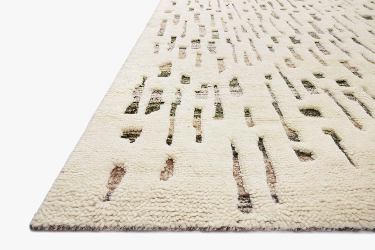 BEN-06 IVORY / FOREST | Loloi Rugs