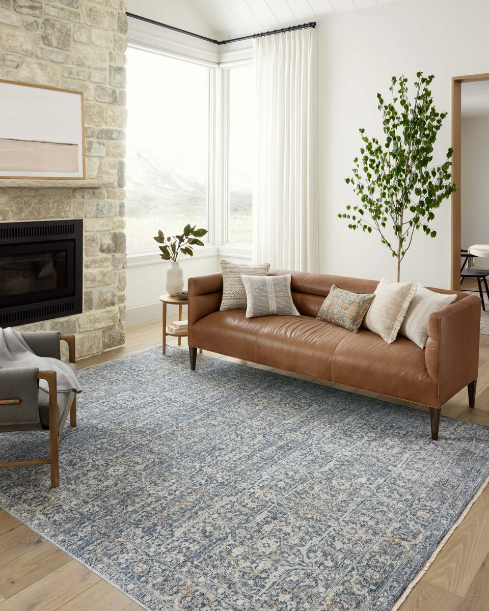 BLA-03 AR DENIM / TAUPE | Loloi Rugs