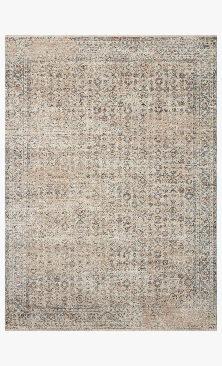 BLA-04 AR BEIGE / DENIM | Loloi Rugs