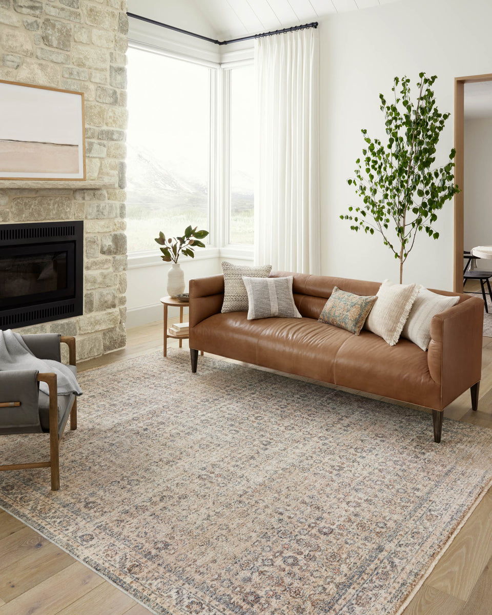BLA-04 AR BEIGE / DENIM | Loloi Rugs