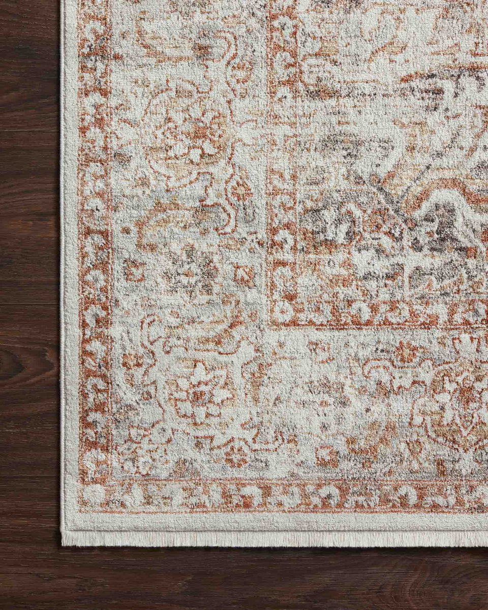 BNY-01 IVORY / SUNSET | Loloi Rugs