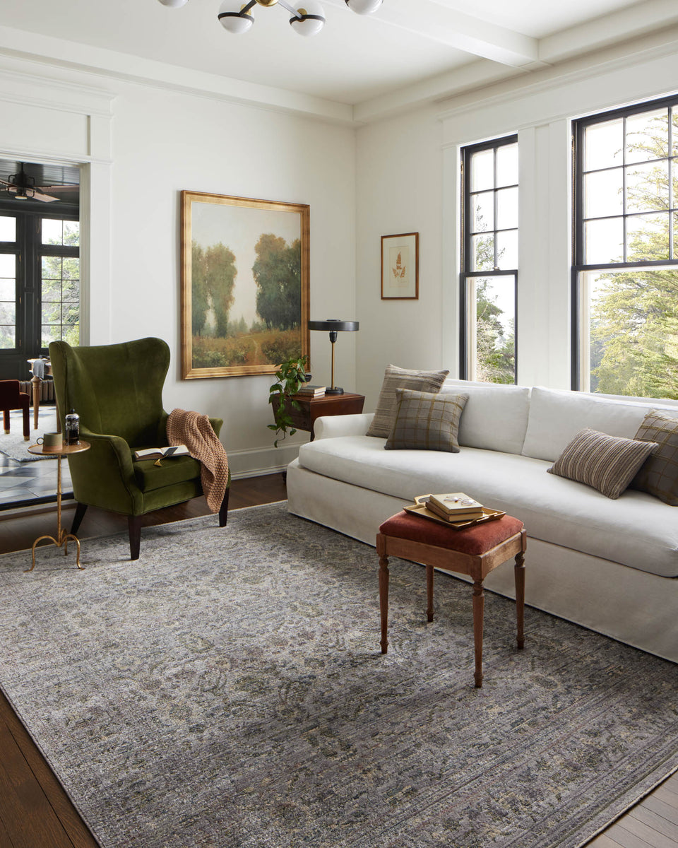 BRU-04 JS GREY / MULTI | Loloi Rugs