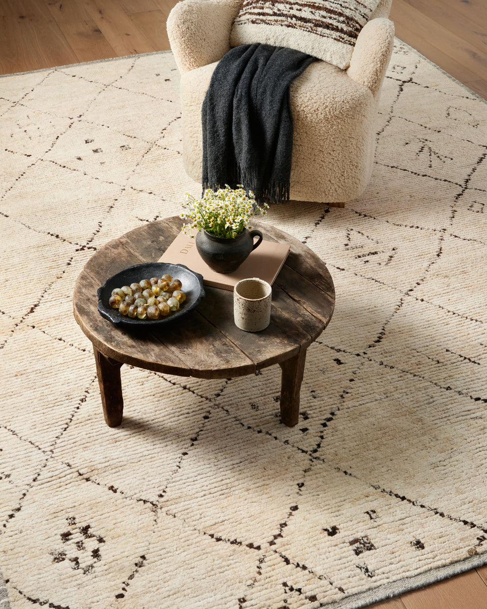 BRI-03 AL NATURAL / STONE | Loloi Rugs