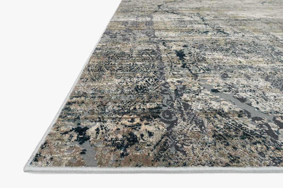CAS-01 TAUPE / BLUE | Loloi Rugs