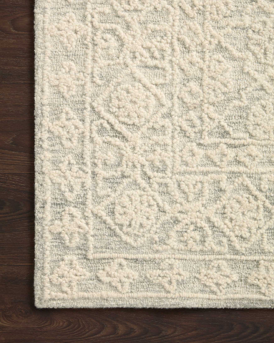 ユキエモン　スワンテイル ボレロ カーデ　 Mサイズ　オフホワイト CEC-01 MIST / IVORY | Loloi Rugs