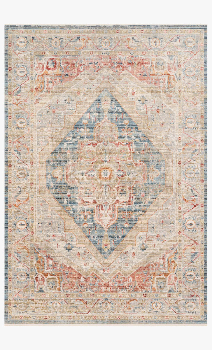 CLE-04 BLUE / MULTI | Loloi Rugs
