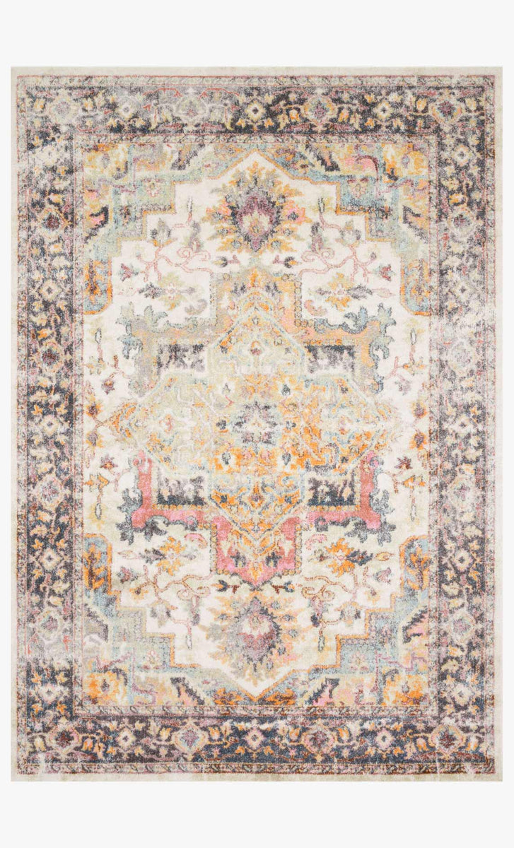 CLA-01 IVORY / CHARCOAL | Loloi Rugs