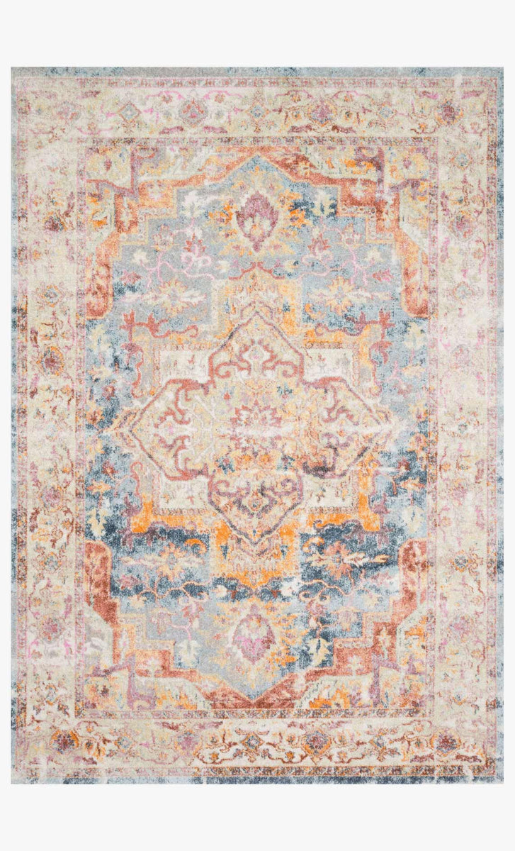 CLA-01 SUNSET / IVORY | Loloi Rugs