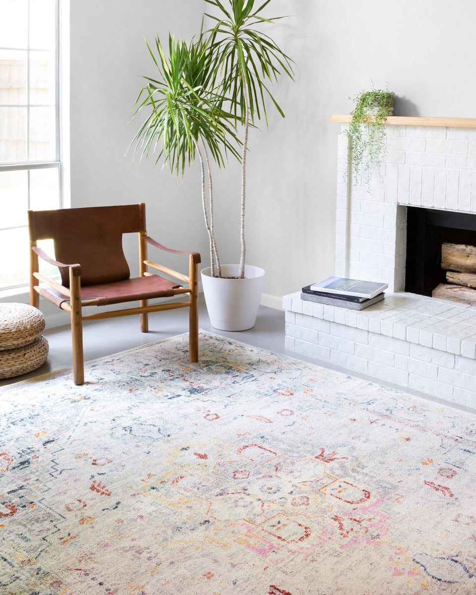 CLA-04 LT GREY / MULTI | Loloi Rugs