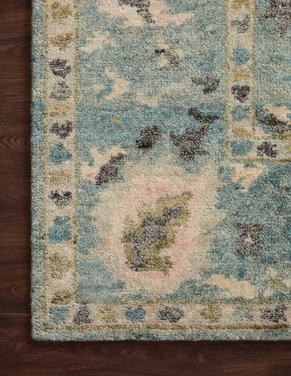 CLM-04 AQUA / MULTI | Loloi Rugs