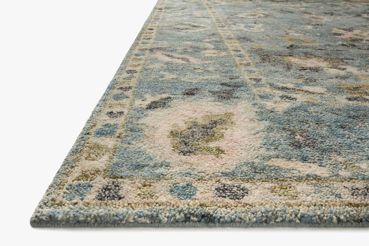 CLM-04 AQUA / MULTI | Loloi Rugs