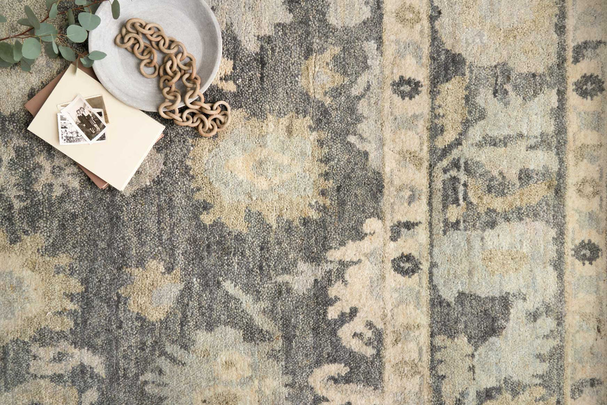 CLM-05 MIDNIGHT / ANTIQUE IVORY | Loloi Rugs